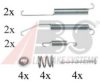 CARRAB BP 3342 Accessory Kit, brake shoes